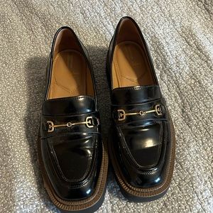 Sam Edelman Loars Lug Sole Loafer.  Worn twice, like new!